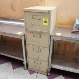 4-drawer file cabinet