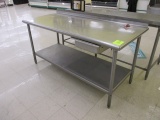 6' Stainless Table