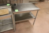 3' Stainless Table