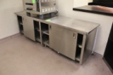 8' Stainless Table W/ Storage