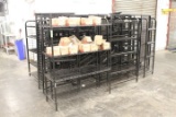 Large Group Of Wire Merchandising Racks