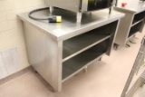 4' Stainless Table W/ Storage