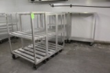 4' Aluminum Racks On Casters