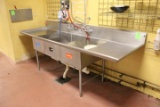 Three Compartment Sink