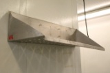 5' Stainless Wall Shelves