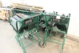 Shopping Carts W/ Produce Case Shelving Parts