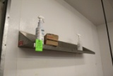 5' Stainless Wall Shelf