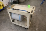 Plastic Cart W/ Water Boy Tank And Hose