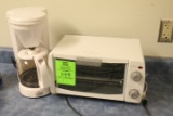 Rival Toaster Oven W/ Aroma Brew Coffee Brewer