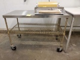 4ft x 2ft Metro Rack with Stainless Top