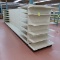 Lozier gondola shelving, 24' run w/ 2) 4' endcaps