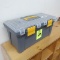 toolbox w/ power outage supplies