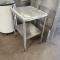 stainless table/equipment stand