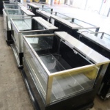 CSC refrigerated merchandisers w/ 3) glass sides