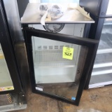 Imbera glass door cooler, door not attached