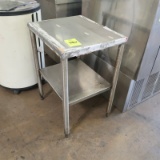 stainless table/equipment stand