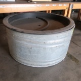 circular watering trough