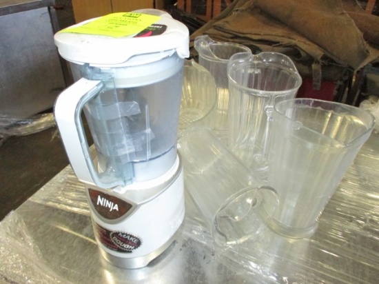 Ninja Complete Food Processor W/ Plastic Pitchers