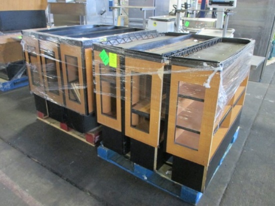 Pallets Of Dry Produce Displays