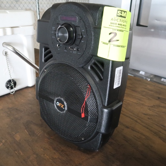 QFX portable speaker