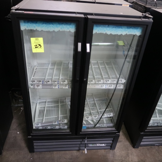 True two-glass door cooler