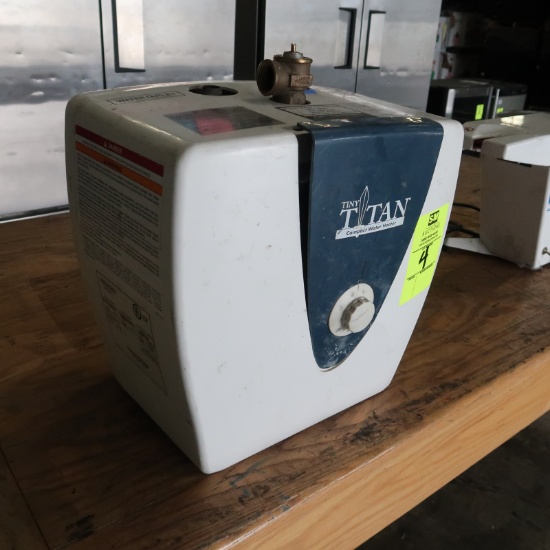 Tiny Titan compact water heater