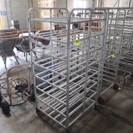 aluminum tray rack