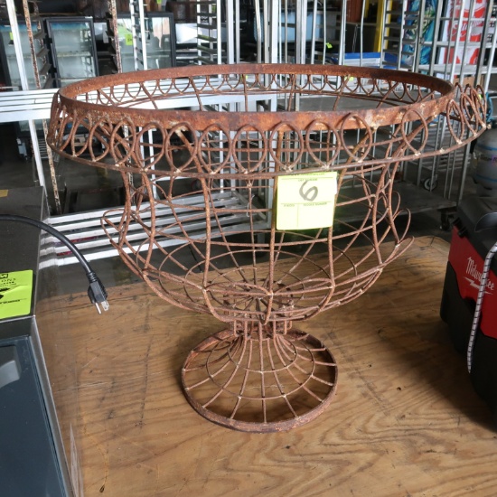 decorative iron pot stand