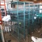 wire shelving units, on casters