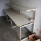 work desks w/ overshelf