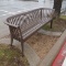 outdoor benches- 2 qty