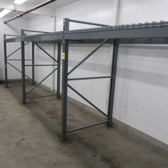 sections of pallet rack