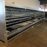 Hill Phoenix multideck cases- for salvage only, 36' run (12+12+12)