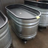 gavanized watering trough w/ insert