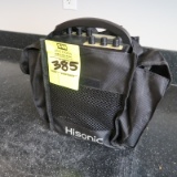 Hisonic rechargable portable wireless PA amplifier, in case
