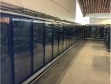 Hussmann RL freezer doors, 30 doors- for salvage only