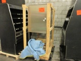 Stainless 4' Transport Cabinet On Casters