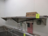 4' Stainless Wall Shelves