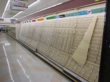 88' Of Lozier Gondola Shelving W/ Greeting Card Racks