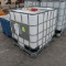 plastic container in steel cage- IBC tote