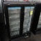 True 2-glass doors refrigerated merchandiser