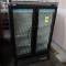True 2-glass doors refrigerated merchandiser