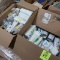 pallet of metal halide light bulbs & fluorescent tubes