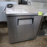 True undercounter refrigerator, single door