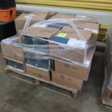 pallet of Scott paper towell dispensers