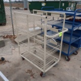 wire mesh stocking cart