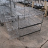 wire shelving merchandiser