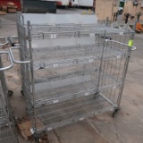 wire shelving stocking carts