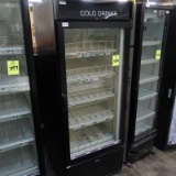 Carrier glass door refrigerator