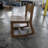 wooden chairs